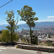 151 Onderweg naar boven genieten van het mooie uitzicht op Palermo
